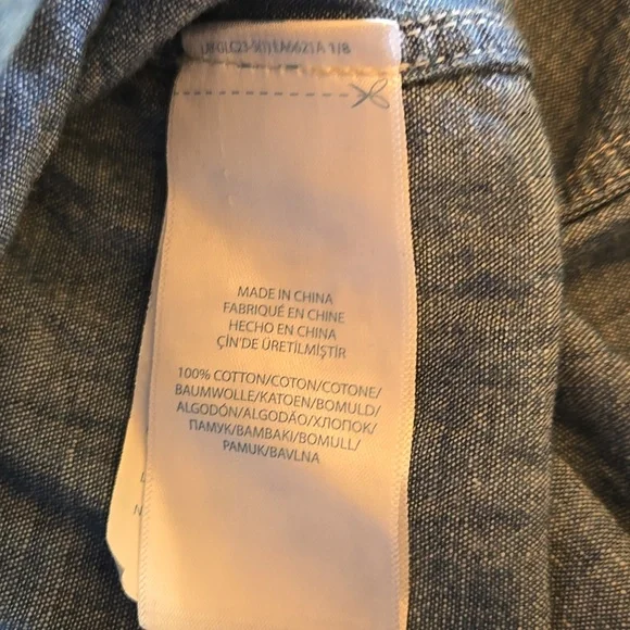 Ralph Lauren, Baby Girl Chambray Shortall, Size 3 Months - Picture 14 of 14